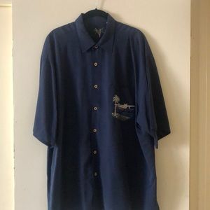 Mens XL Bamboo Cay dress shirt